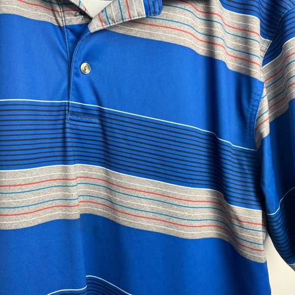 Ben Hogan Men's Performance Blue Striped Golf Polo Shirt 3XL - Picture 5 of 5